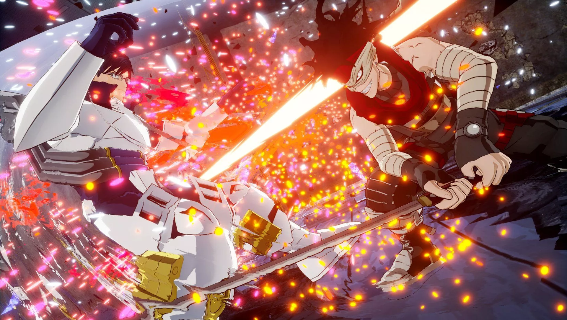 Justice details Stain and Shota Aizawa