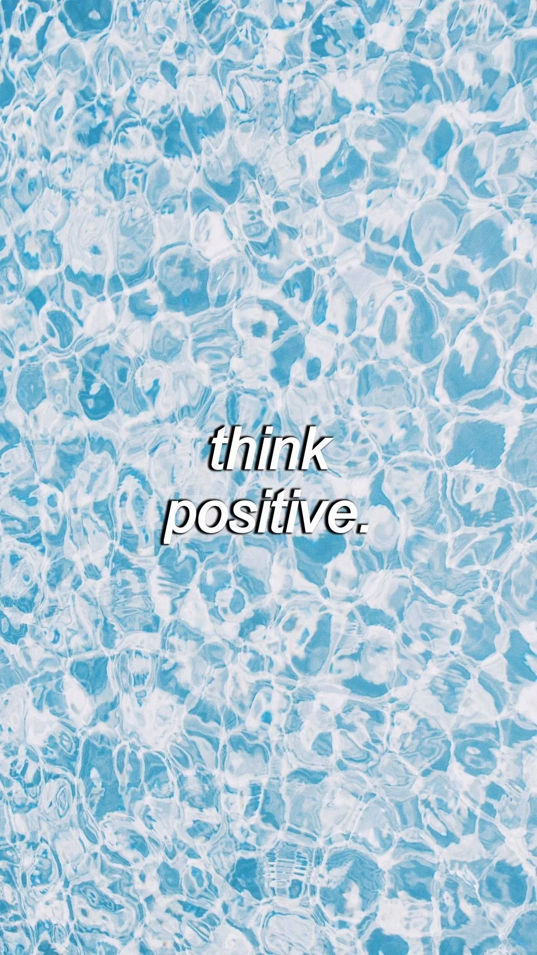 Cute Pastel Blue Aesthetic Positive