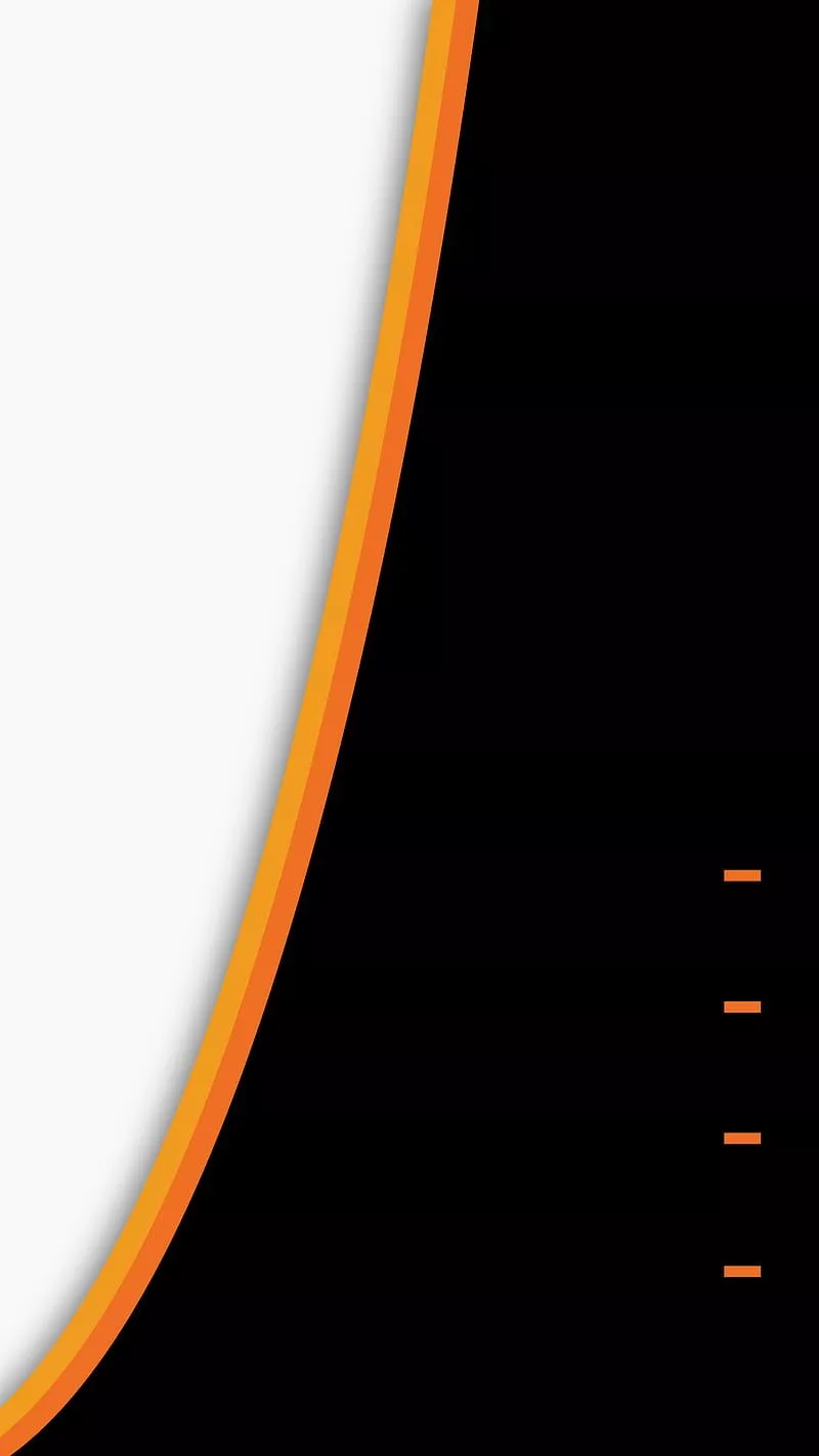 HD black and orange wallpaper