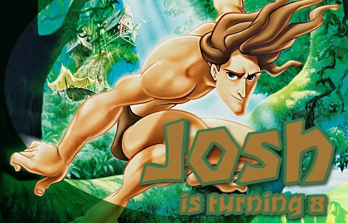 Tarzan Disney Movie Custom Happy