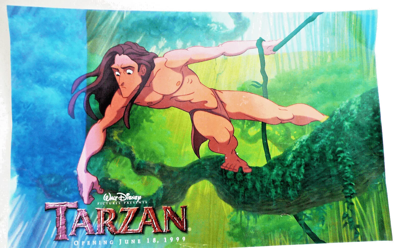 VINTAGE 1999 WALT DISNEY TARZAN OPENING