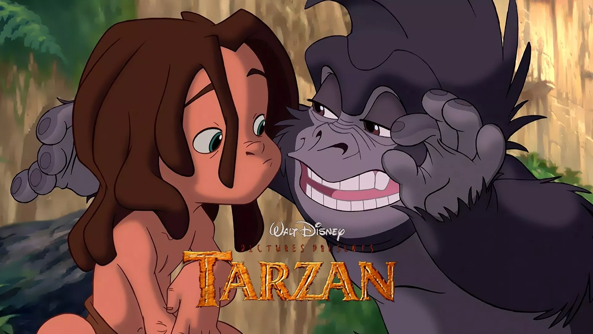 Wallpaper monkey, gorilla, disney