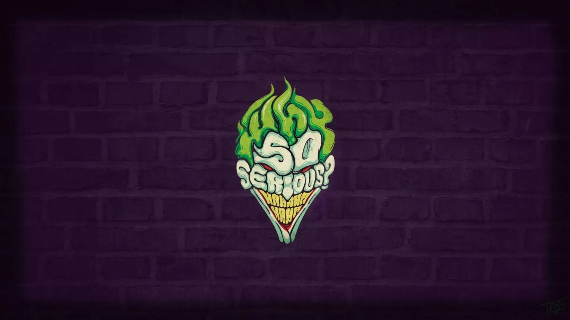 Why So Serious Joker Wallpaper