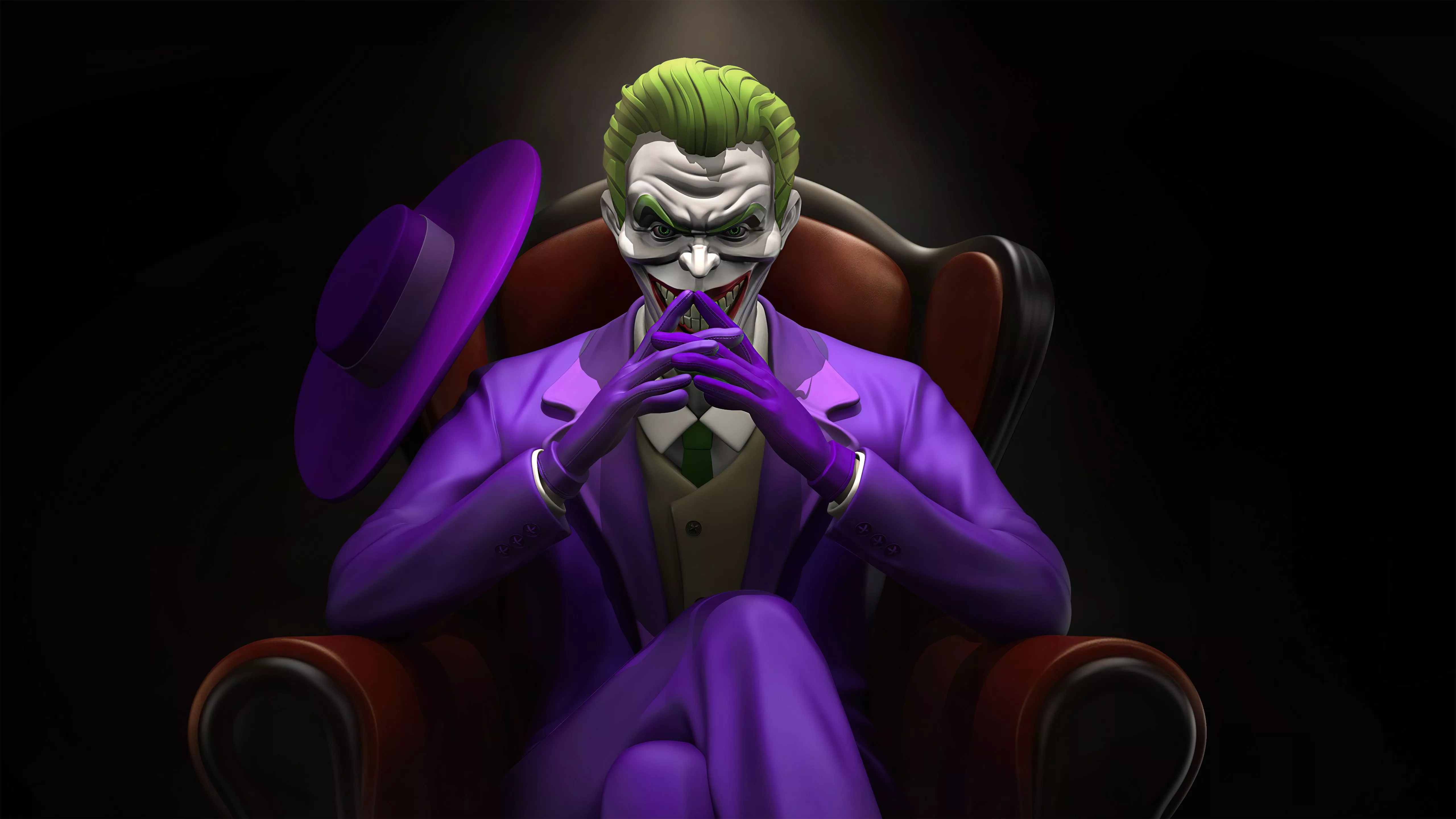 DC Comics Supervillain Comic Joker 4k