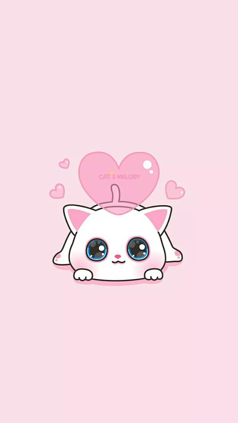 cute, pink, HD phone wallpaper