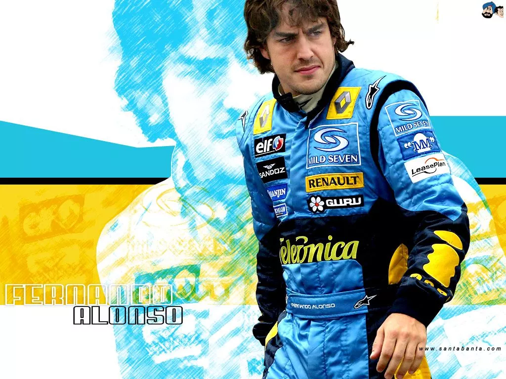 SantaBanta Wallpaper Fernando Alonso