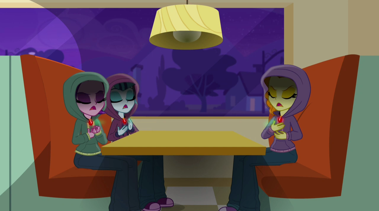 Dazzlings' Gemstone. Free Kamen Rider