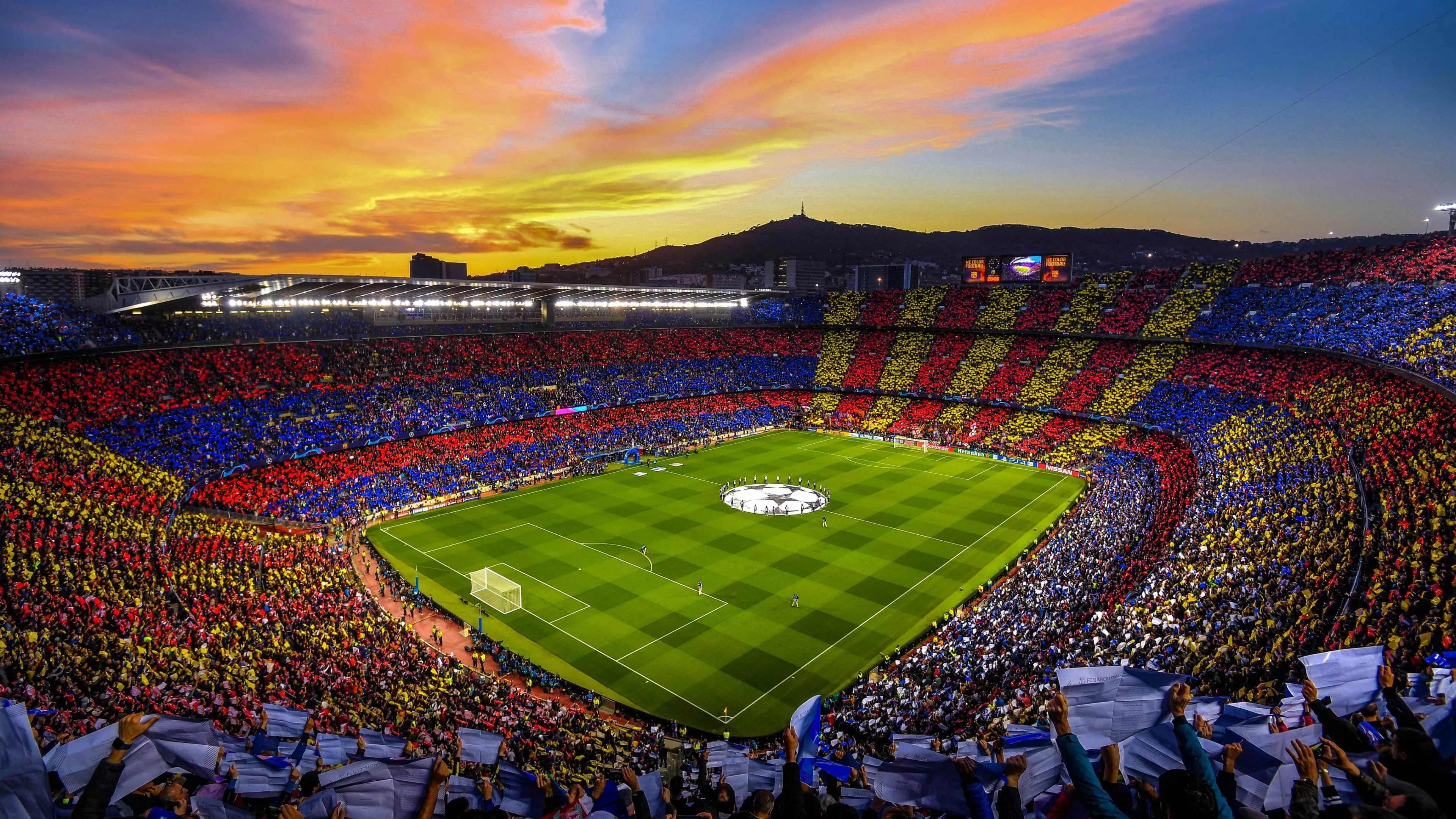 FC Barcelona Wallpaper 4K, Camp Nou, Stadium, Barcelona