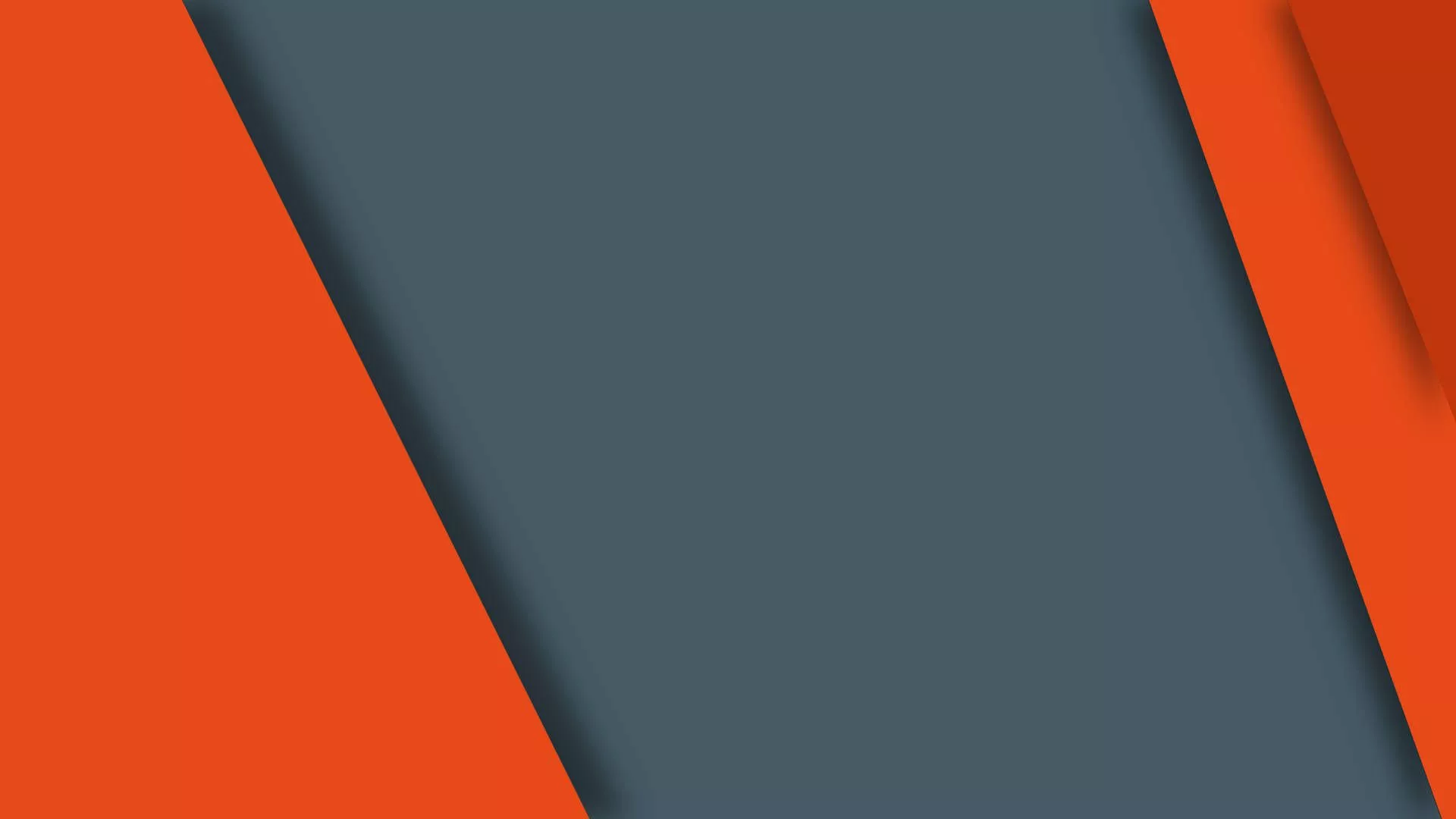 Simple HD Orange And Gray Wallpaper