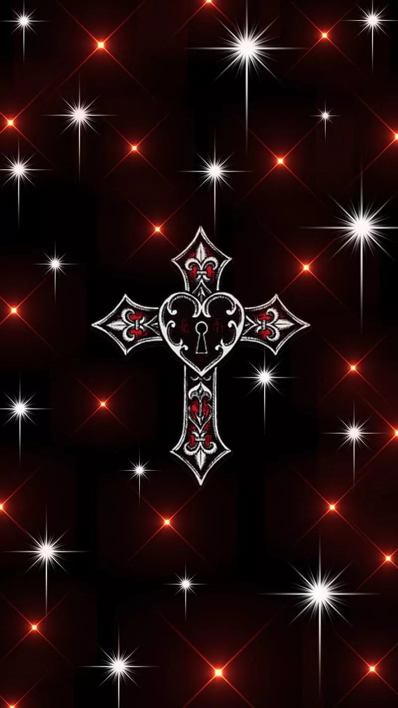 HD stars cross abstract wallpaper