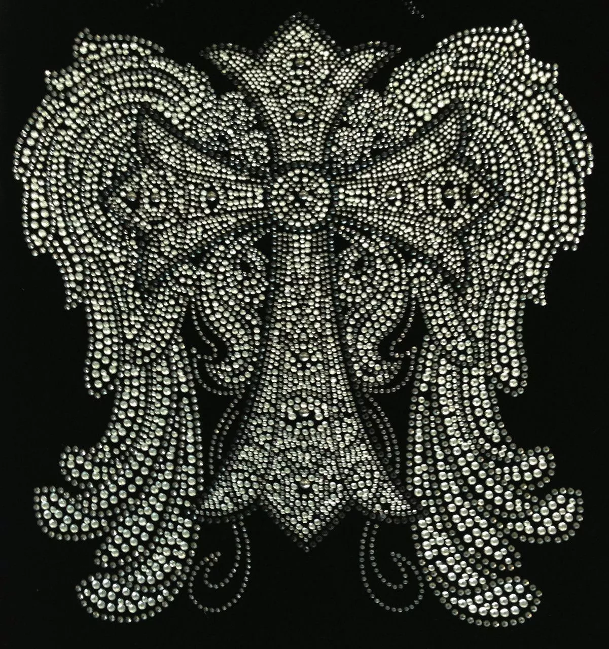 Large Angel Wing with Cross Religious