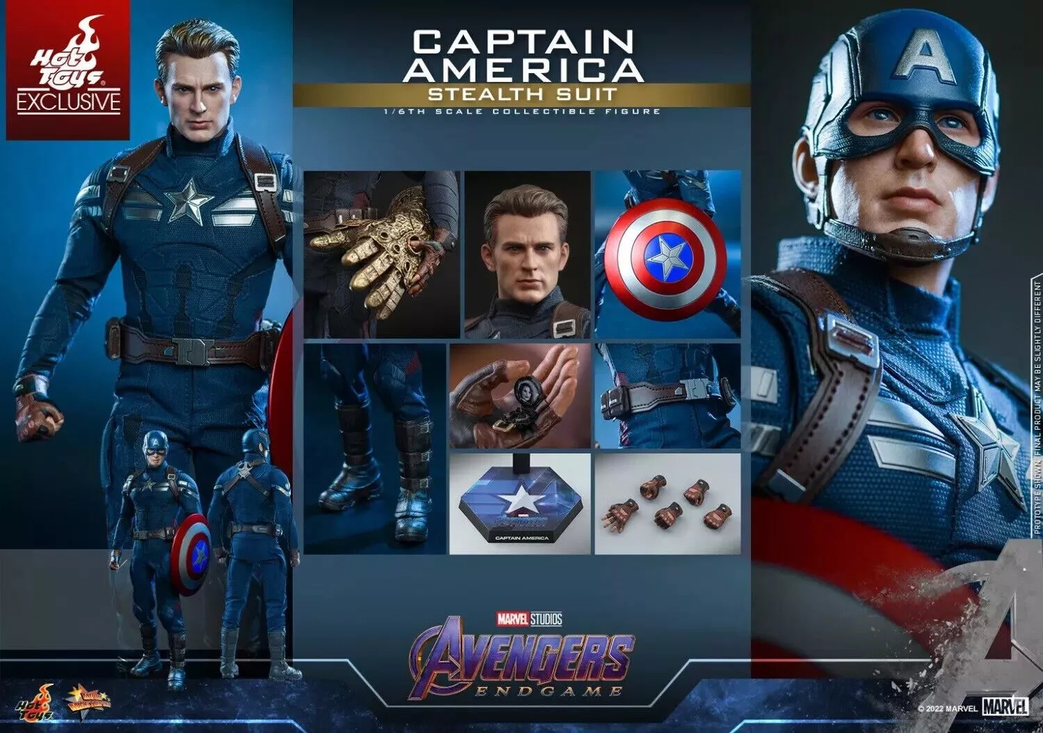 New Hot toys MMS607 Avengers Endgame