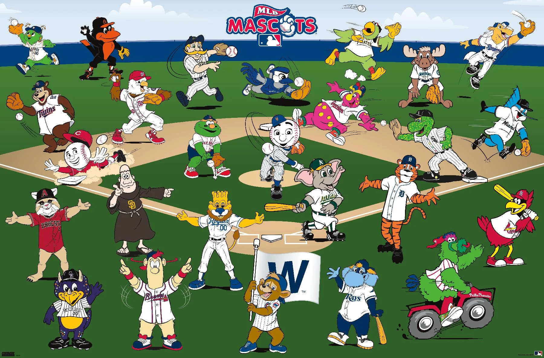 MLB League 22 Wall Poster, 22