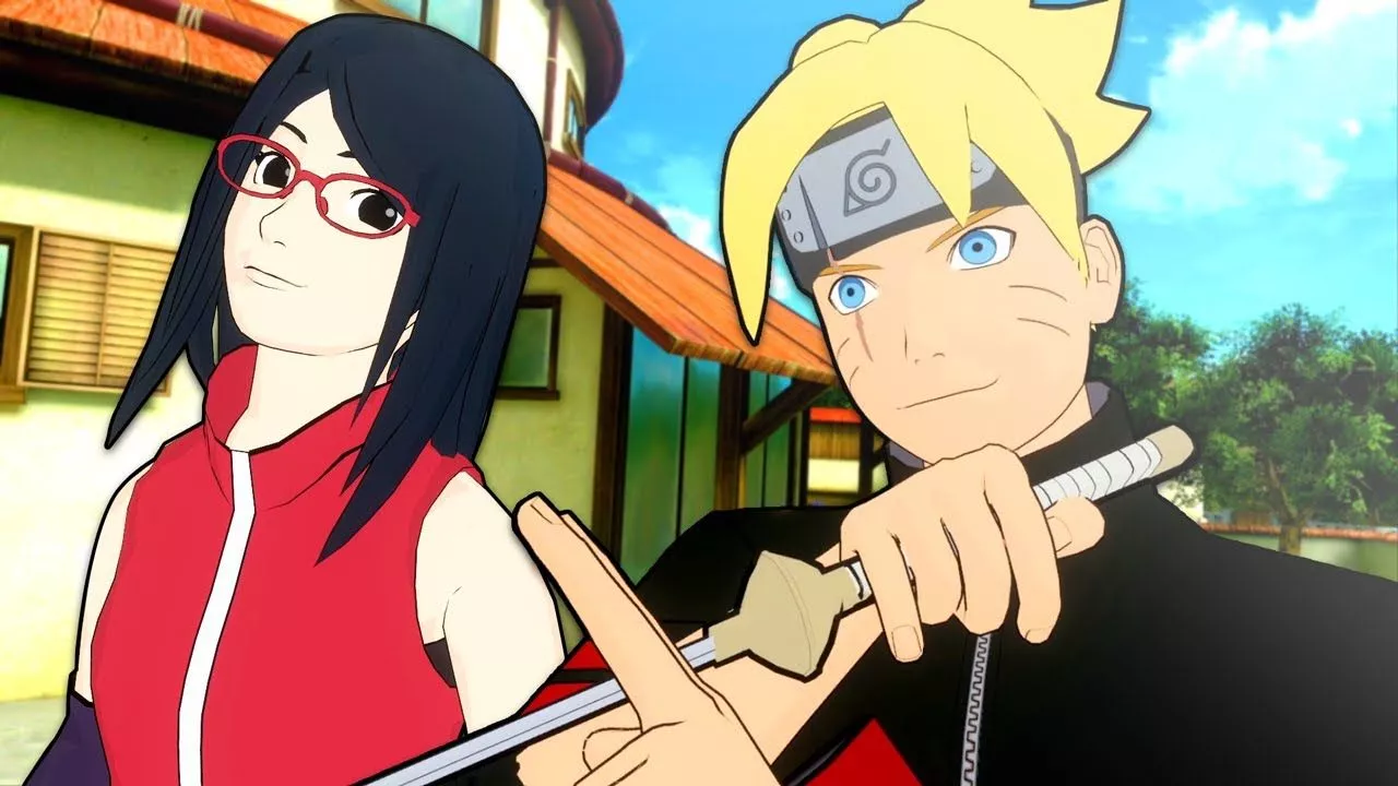 Boruto & Sarada All Grown Up! naruto