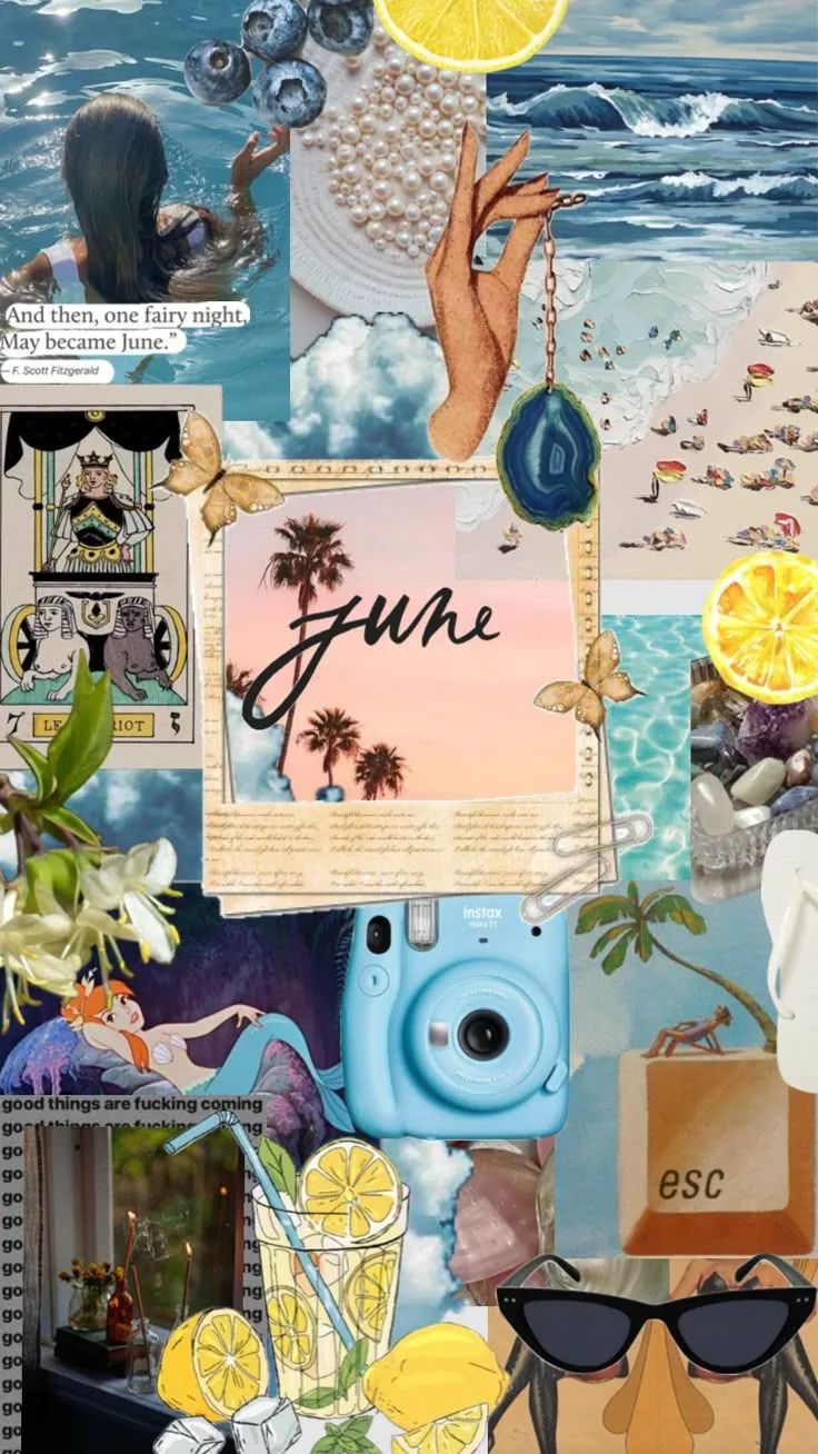 wallpaper #june #aesthetic #visionboard