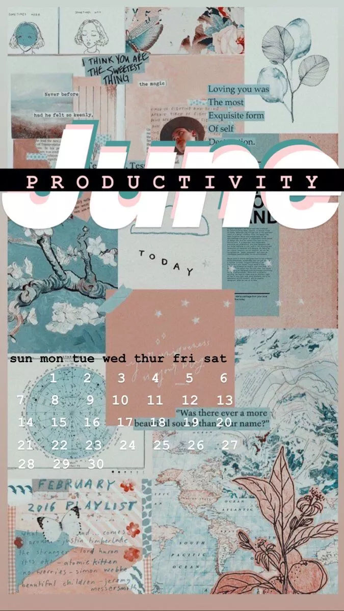 June Aesthetic Wallpaper