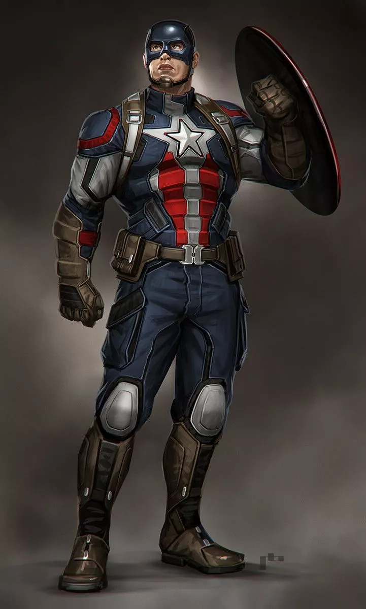 Artwork Gxr0x. Marvel Captain America
