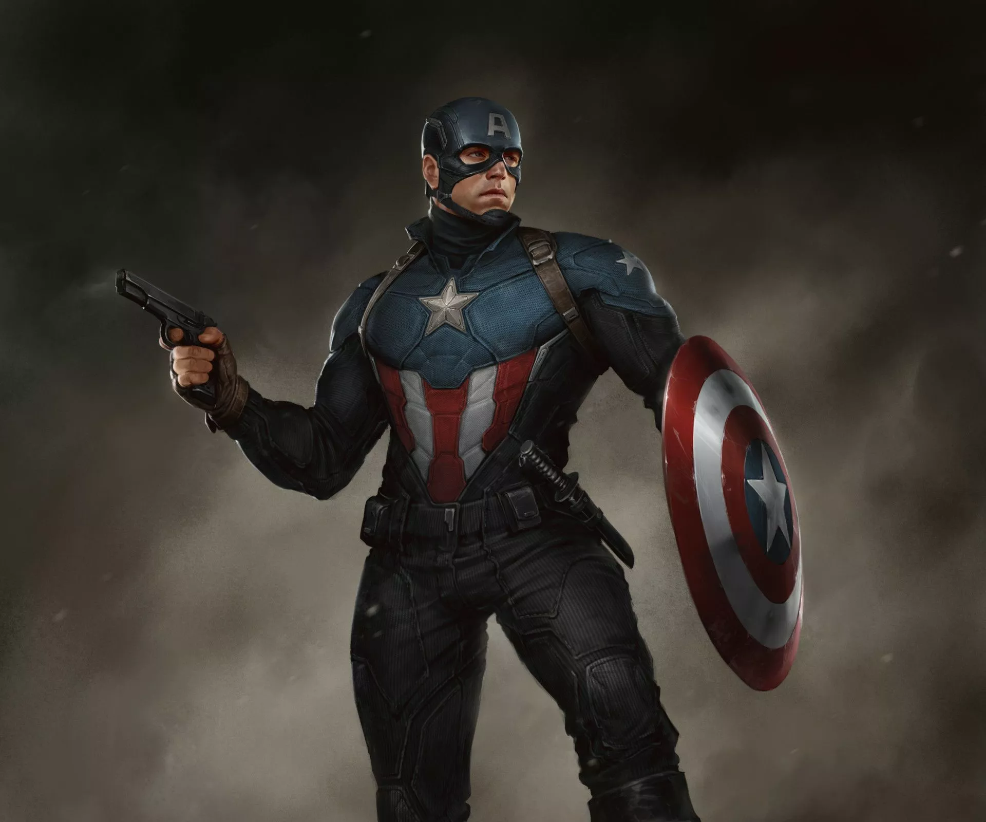 Comic Captain America HD Wallpaper