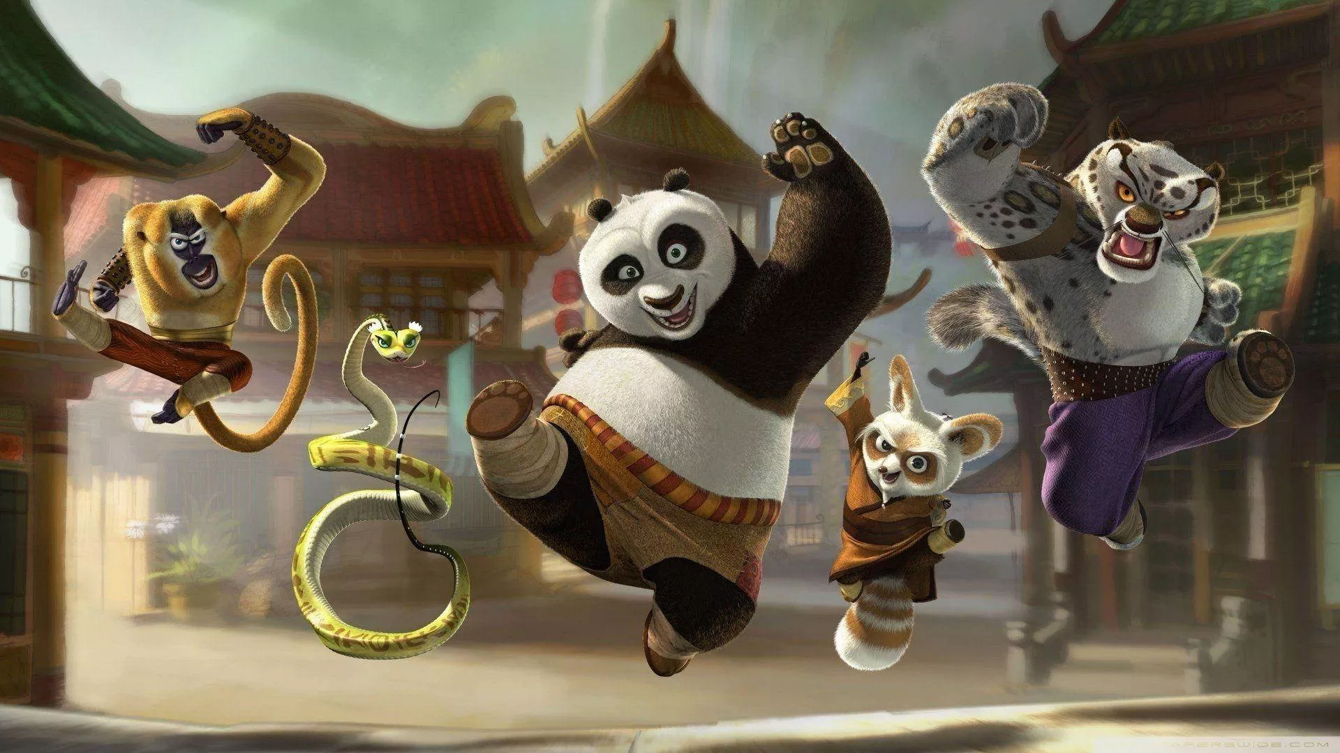An Epic Confrontation In Kung Fu Panda