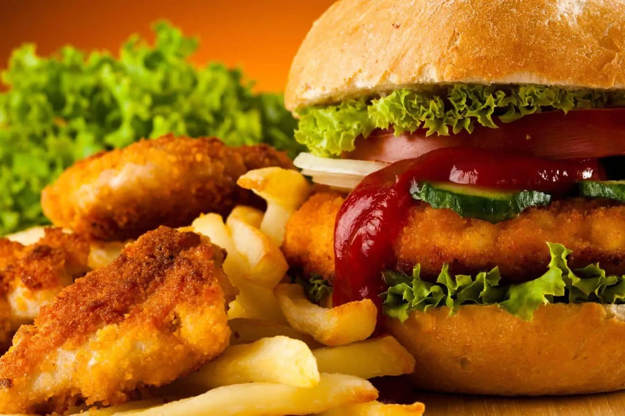 Download HD Food Background Burger With
