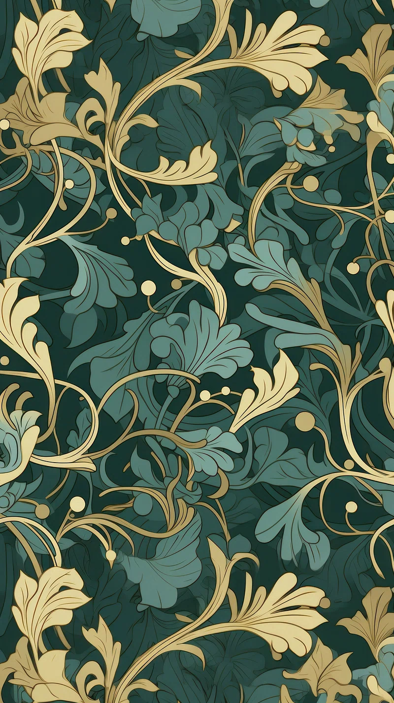 Art Nouveau Wallpaper Image. Free