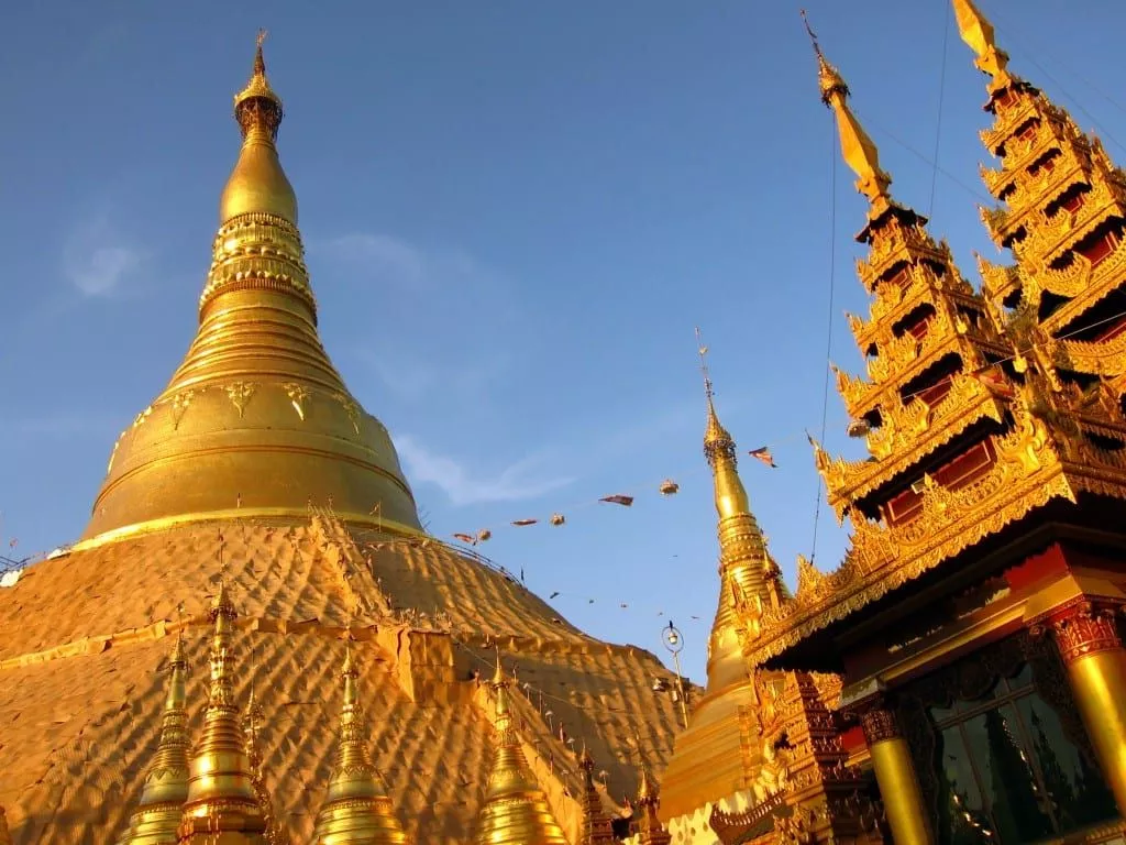 Colourful Yangon in Myanmar Burma