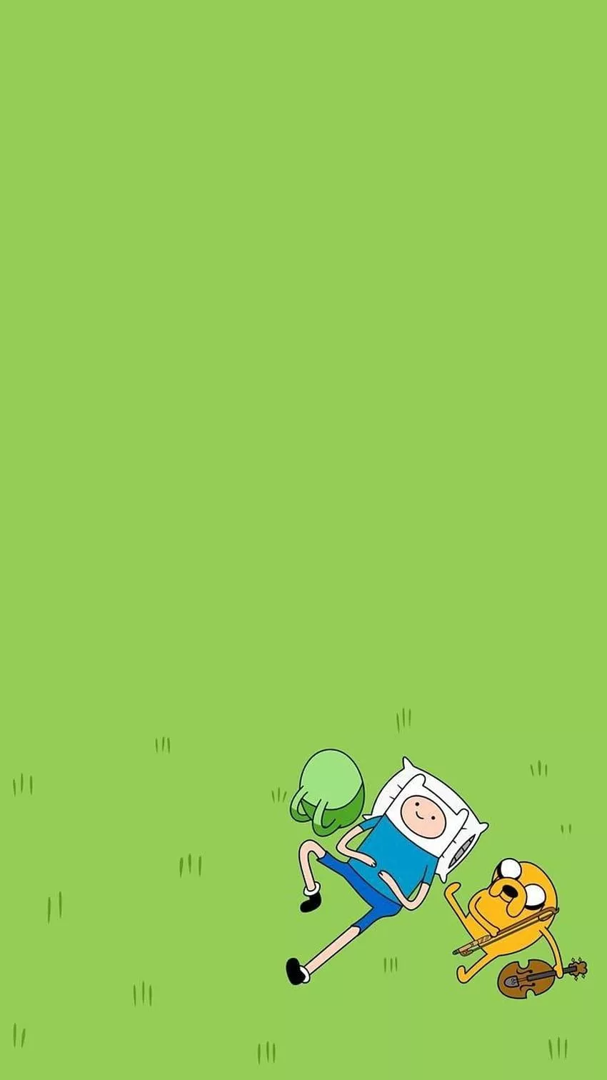 Green cartoon HD wallpaper