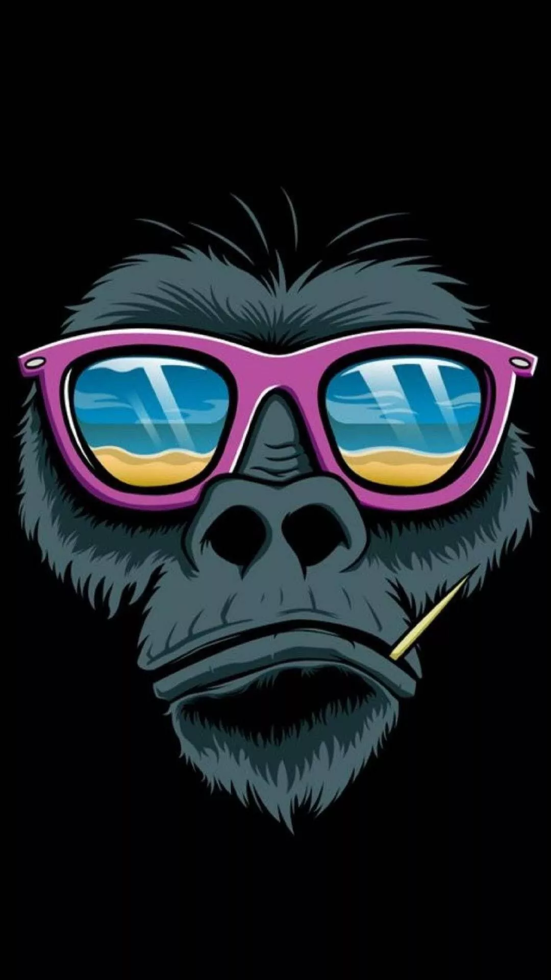 Download Pink Shades Gorilla Gangster
