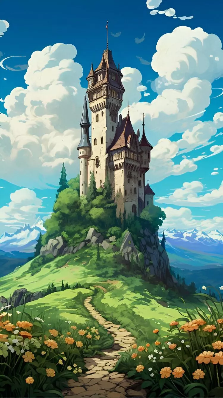 Wallpaper Old Castle