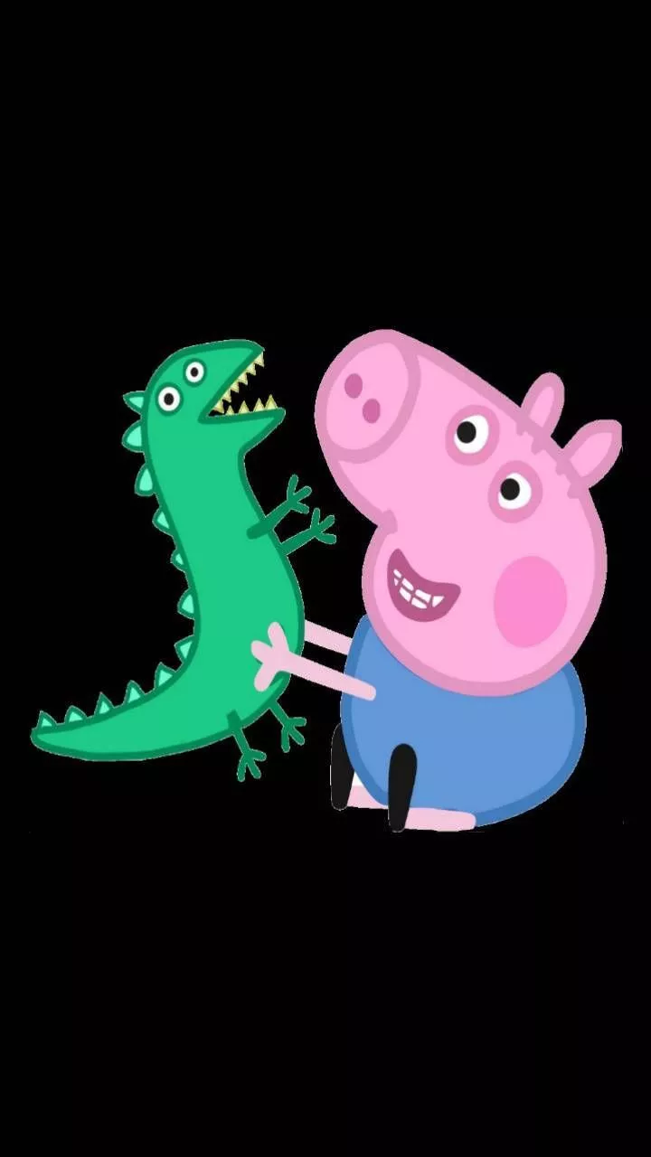 Peppa Pig Phone George Dinosaur Black