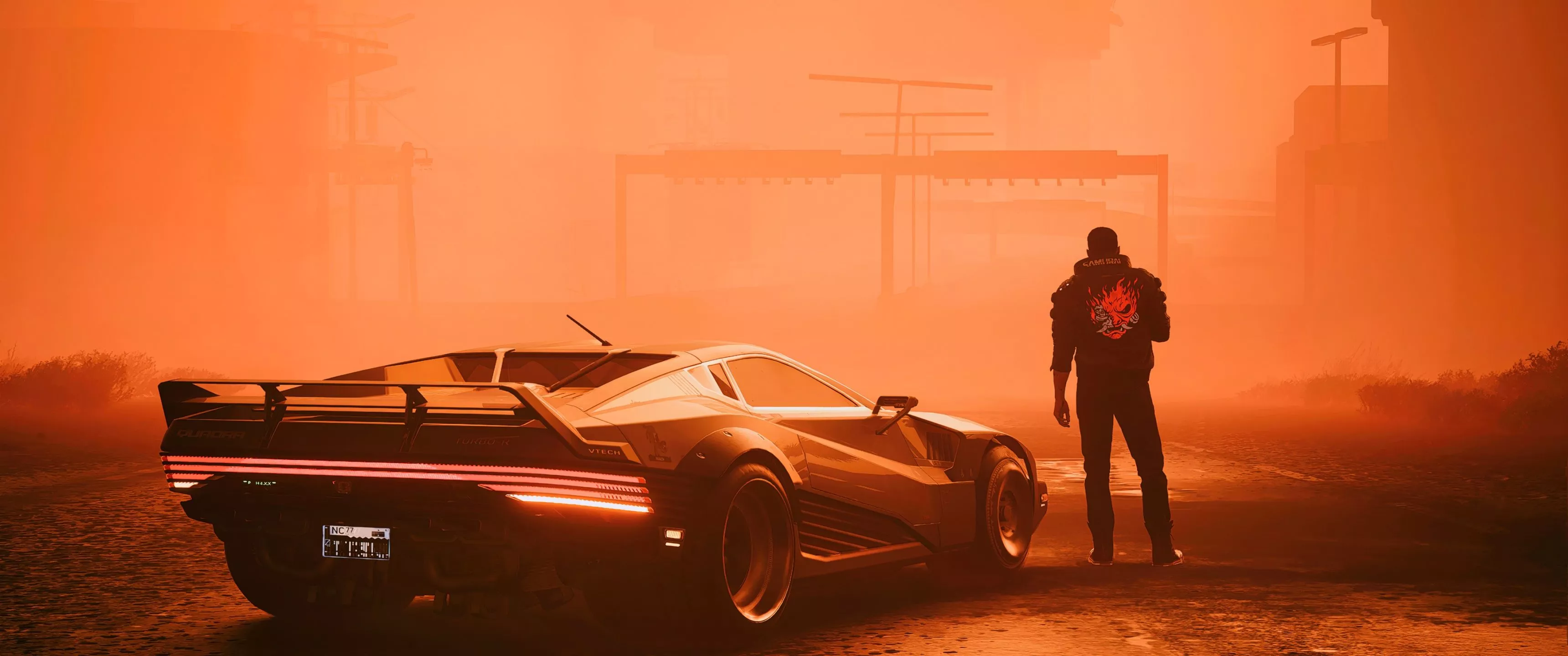 Cyberpunk 2077 Wallpaper 4K, Samurai