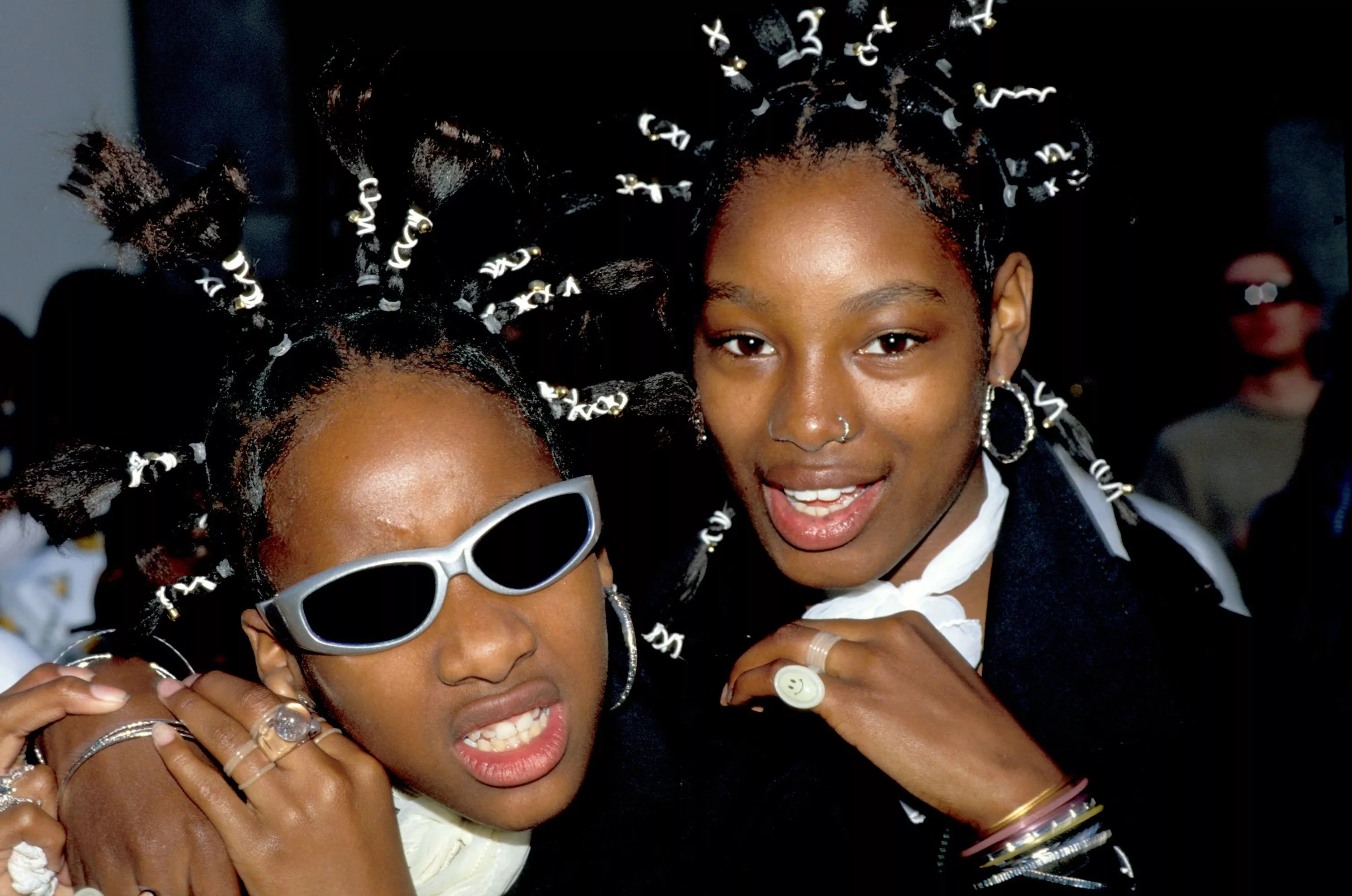 These Y2K Photo Capture Black British