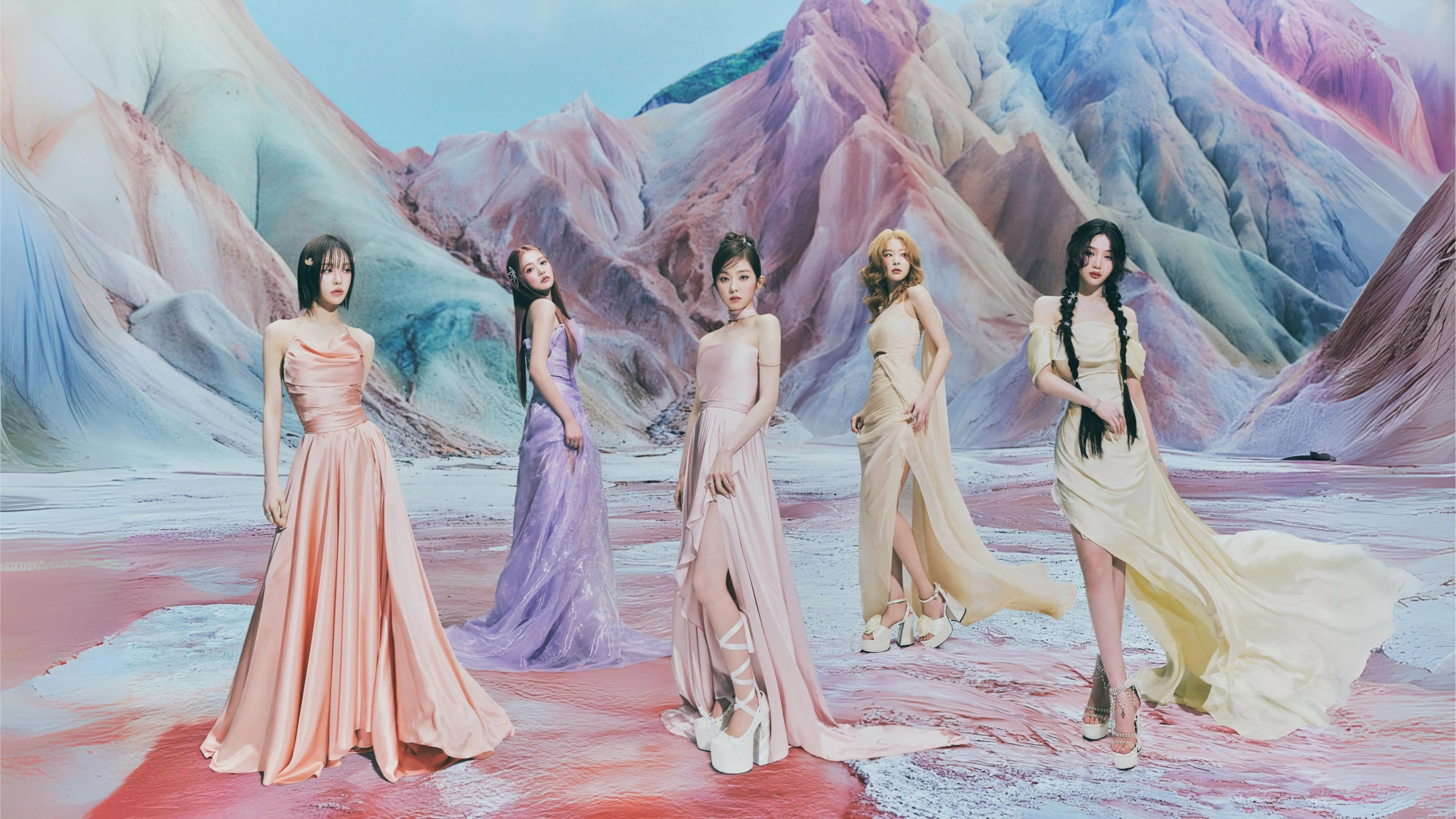 Red Velvet 4K Desktop Wallpaper