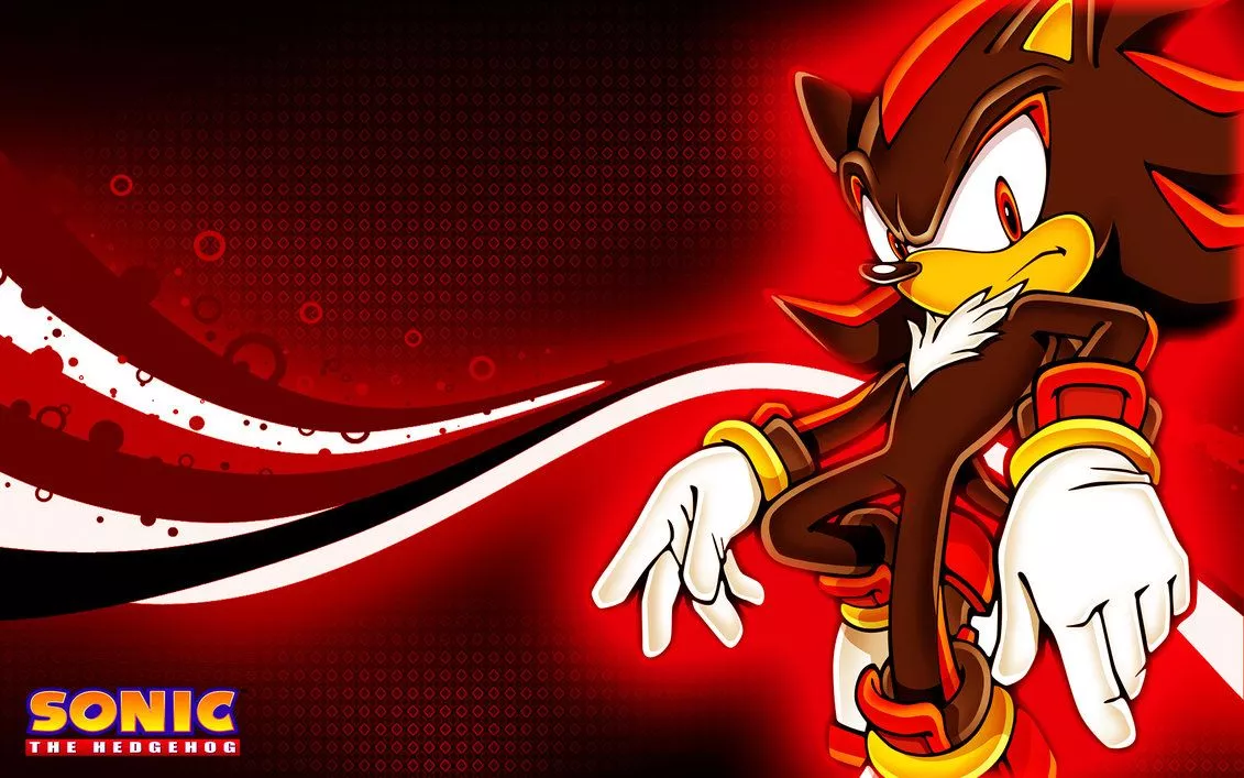 shadow the hedgehog wallpaper sticker
