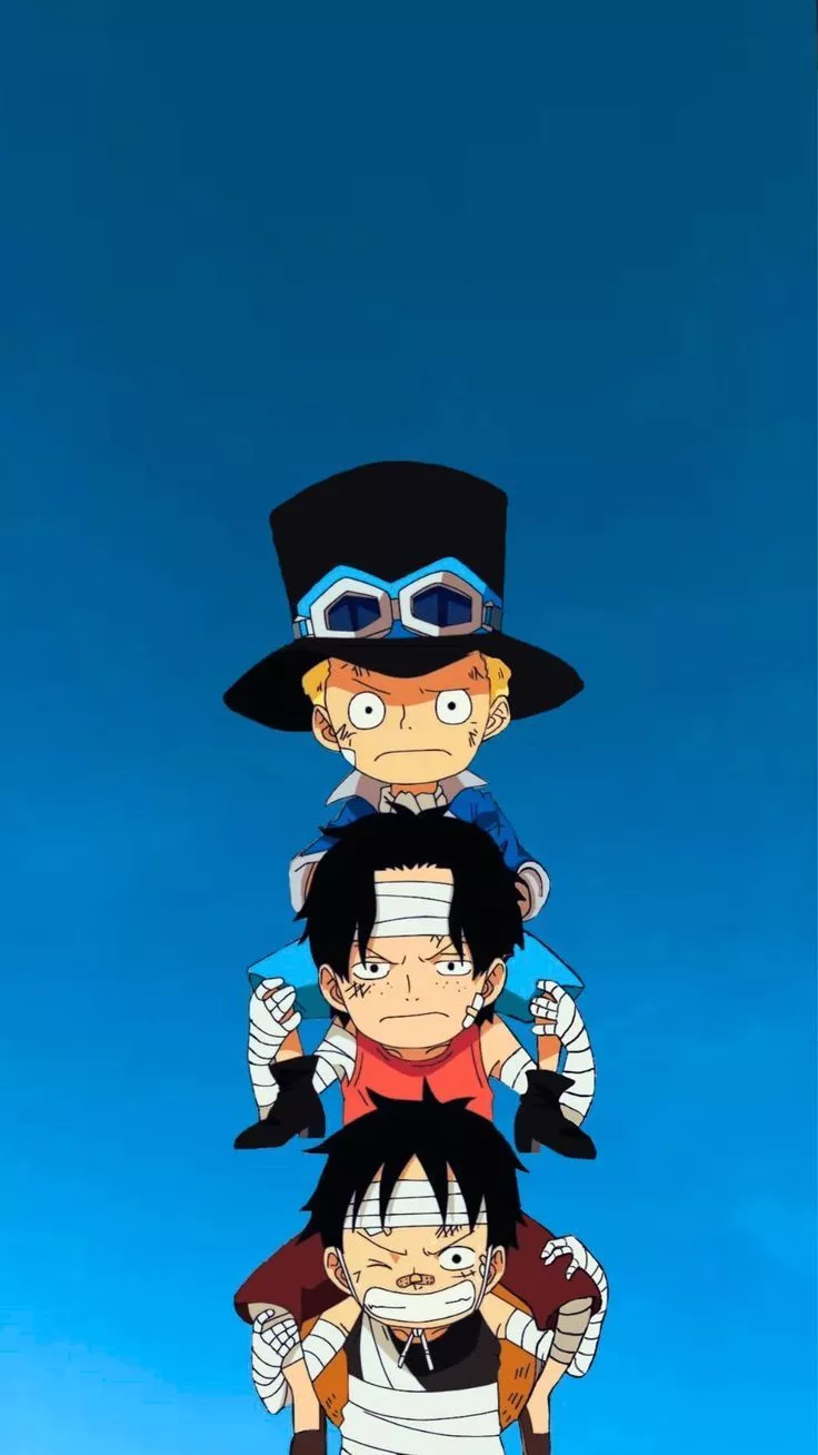 Luffy, Ace, Sabo Wallpaper Piece