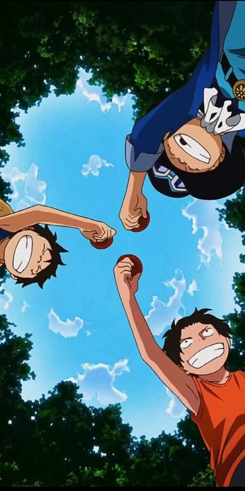 Luffy Ace Sabo, pirates, art, world