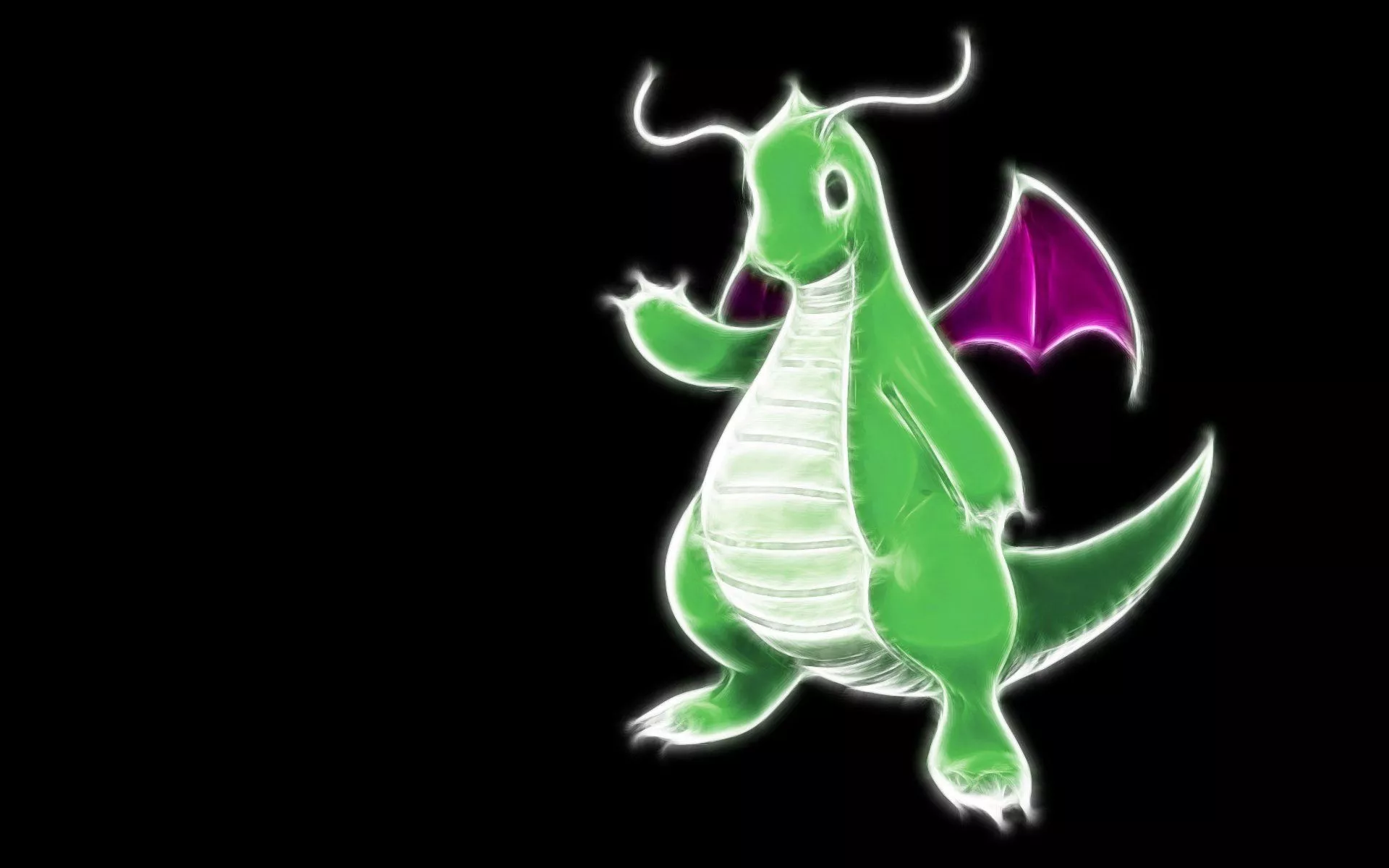 Shiny Dragonite HD Wallpaper