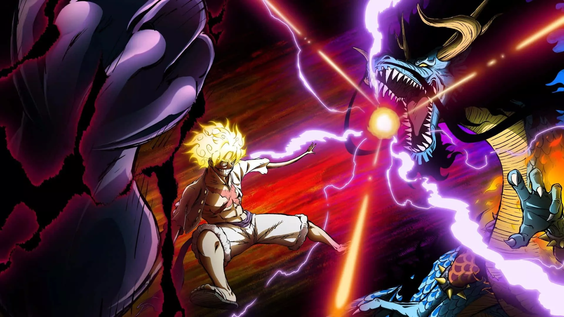 Kaido, the fearsome Yonko. Wallpaper