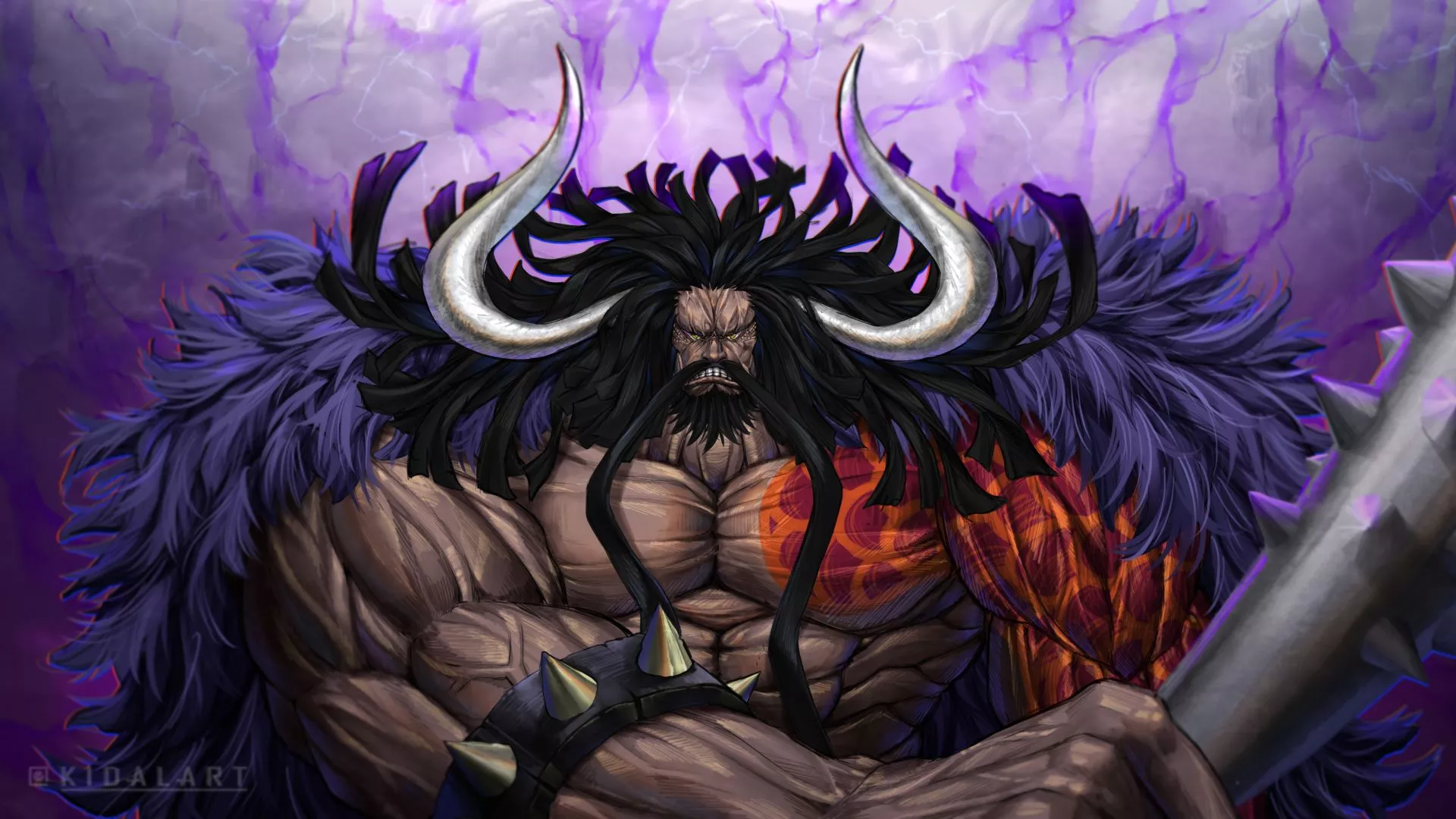 Kaido 4K One Piece Cool Art