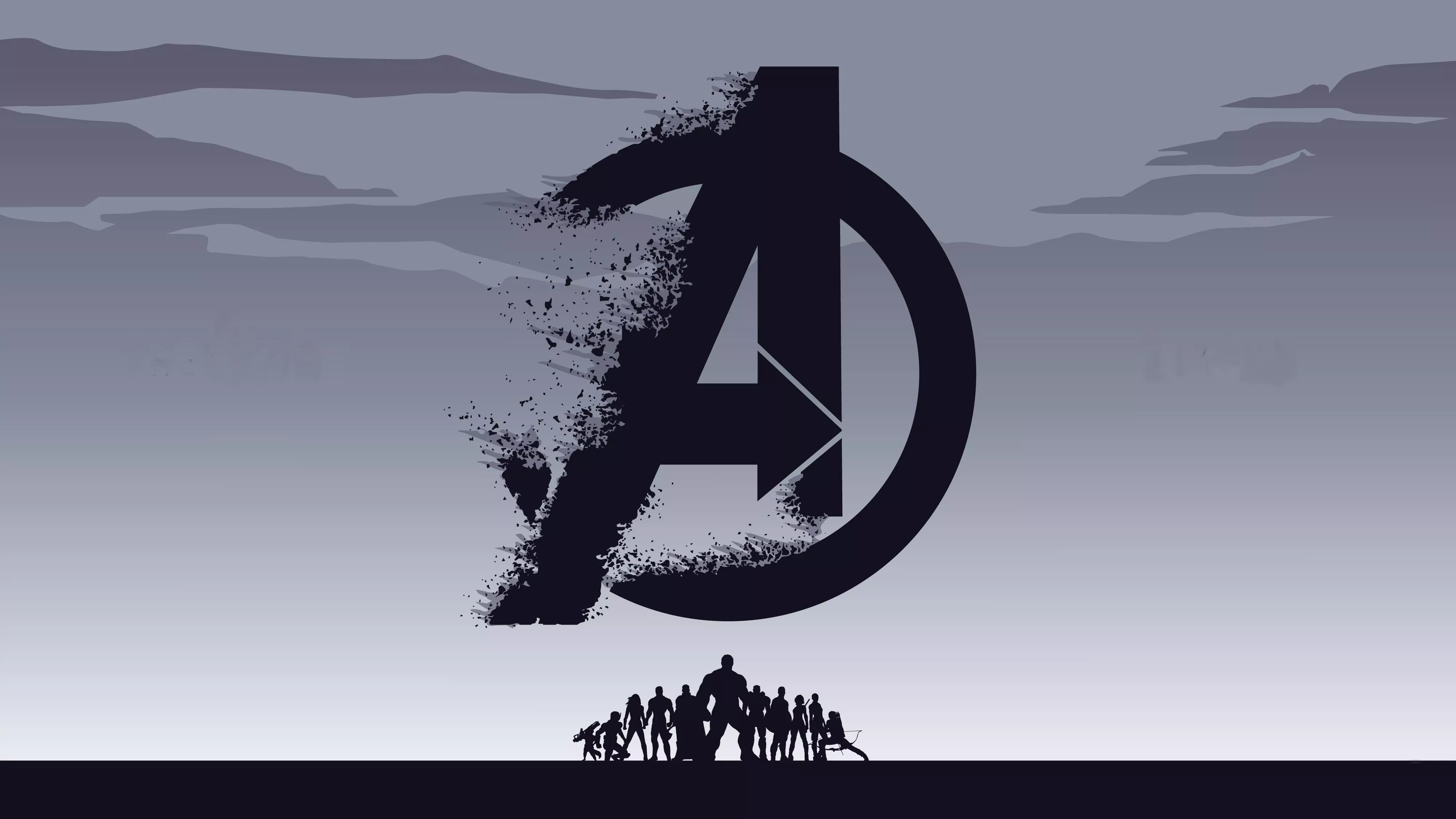 Avengers Endgame 4K Background