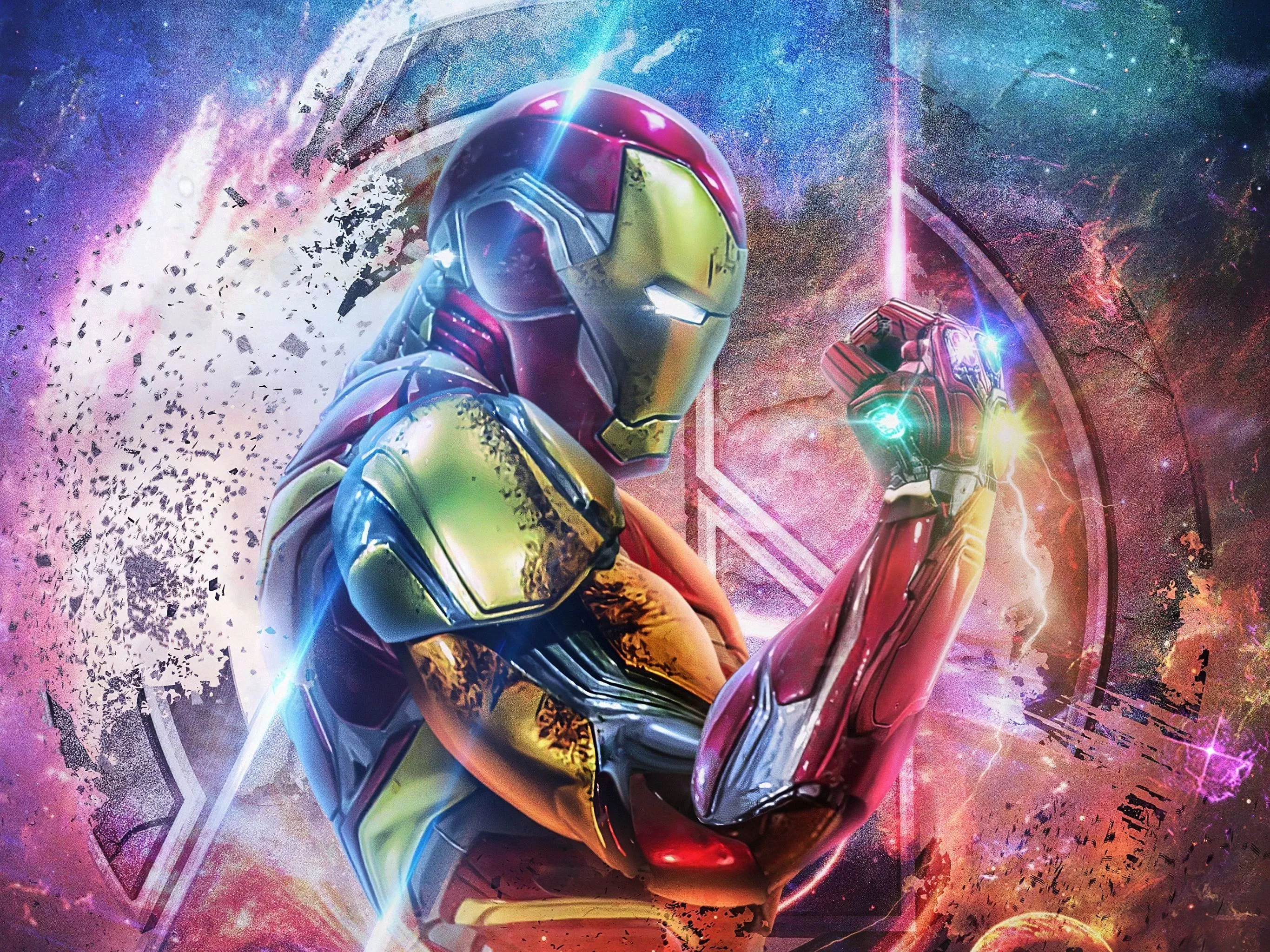 HD desktop wallpaper: Iron Man, Movie