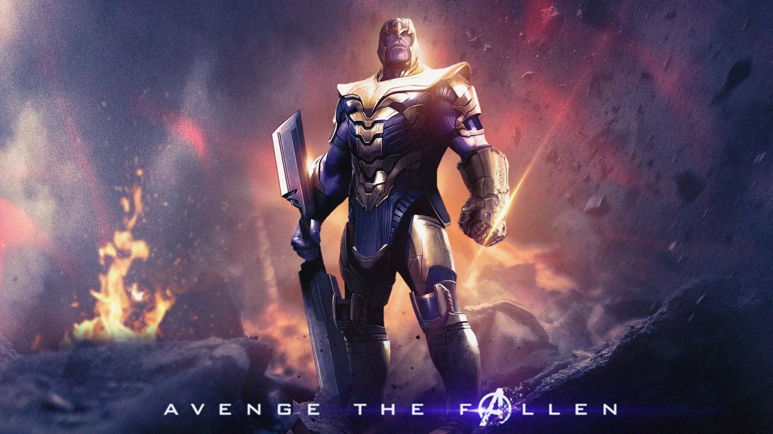 Thanos in Avengers Endgame 4K
