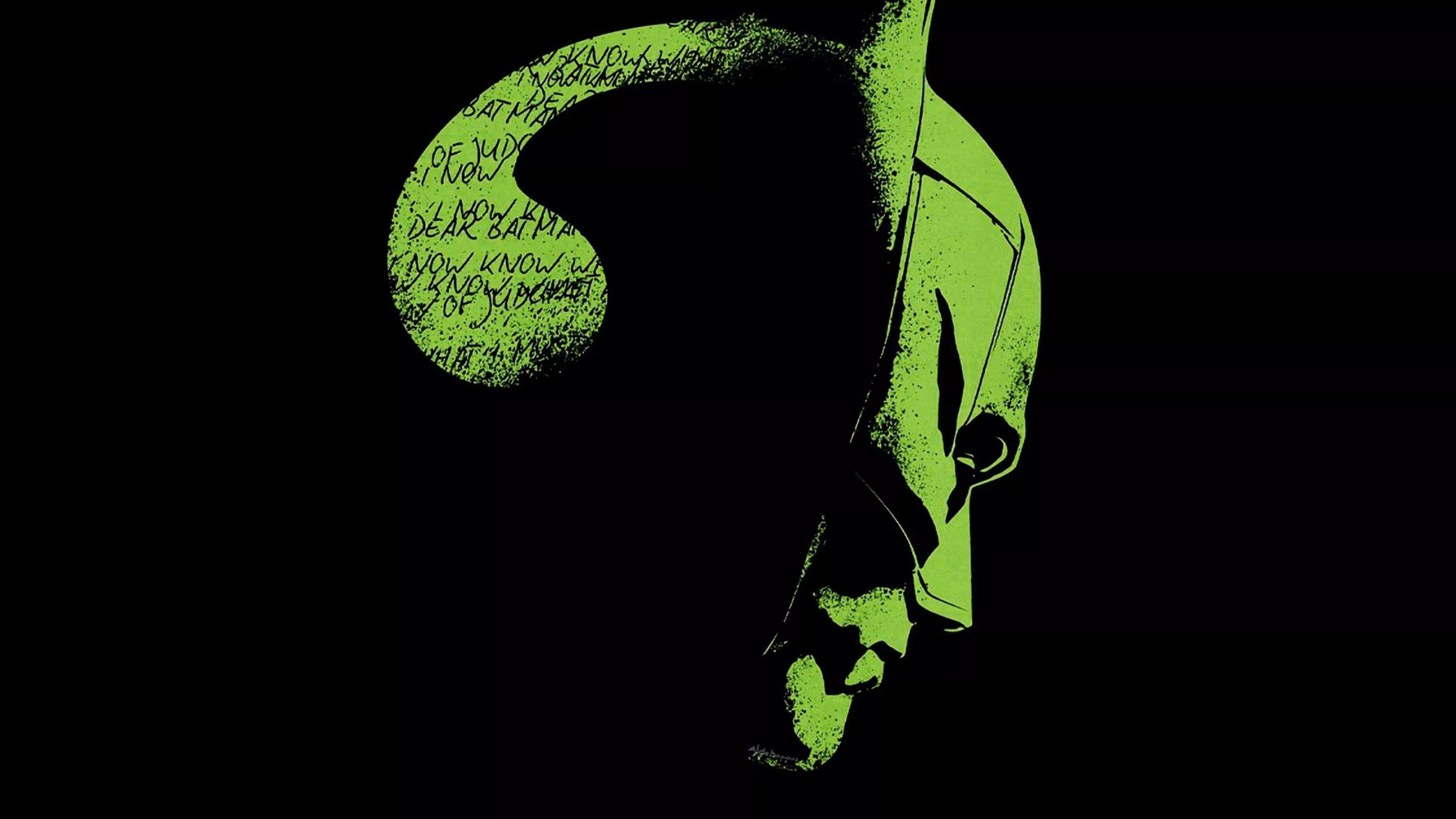 Cool Minimalist Aesthetic Batman Art 4K