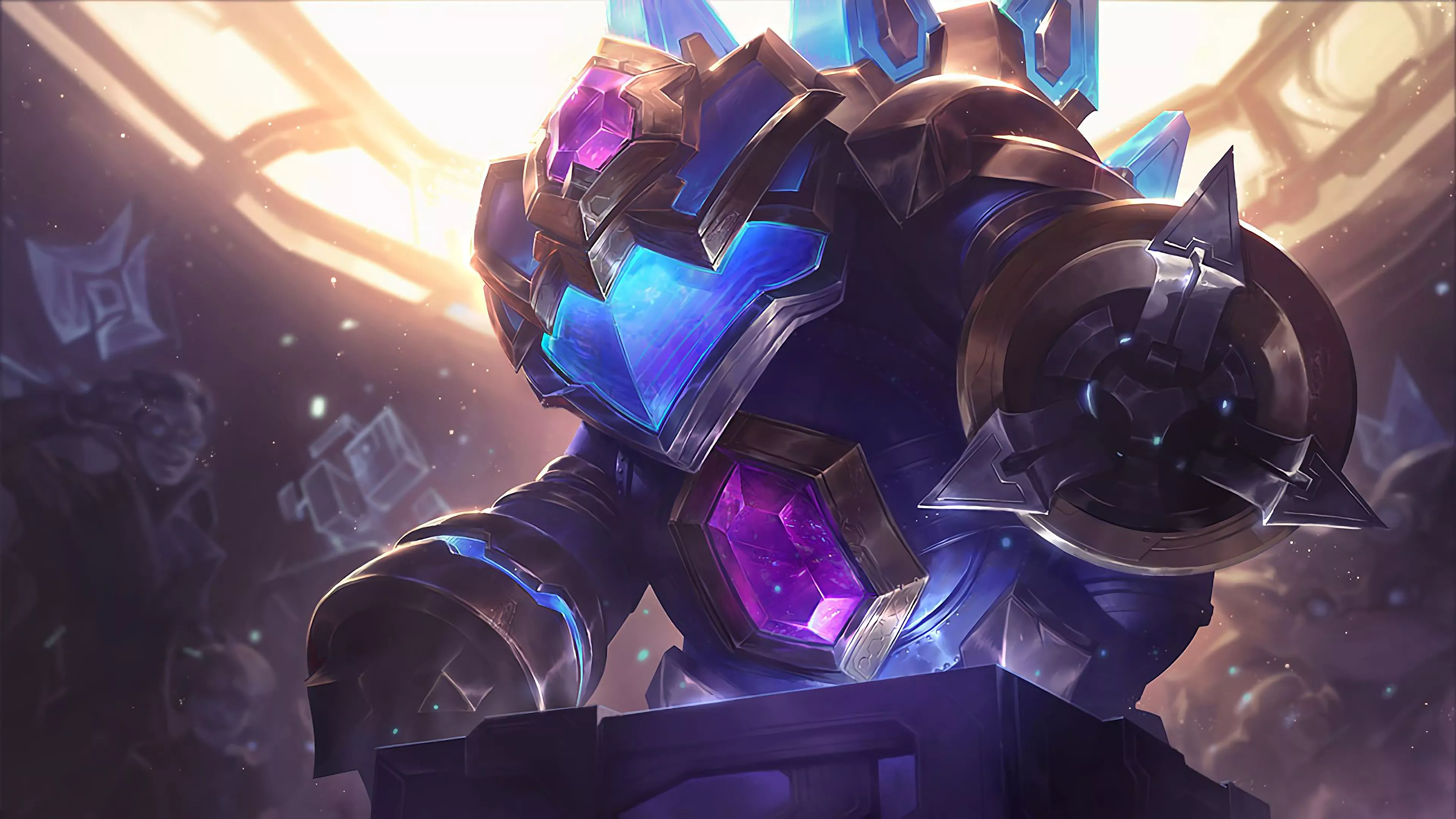 Hextech Rammus Skin League of Legends