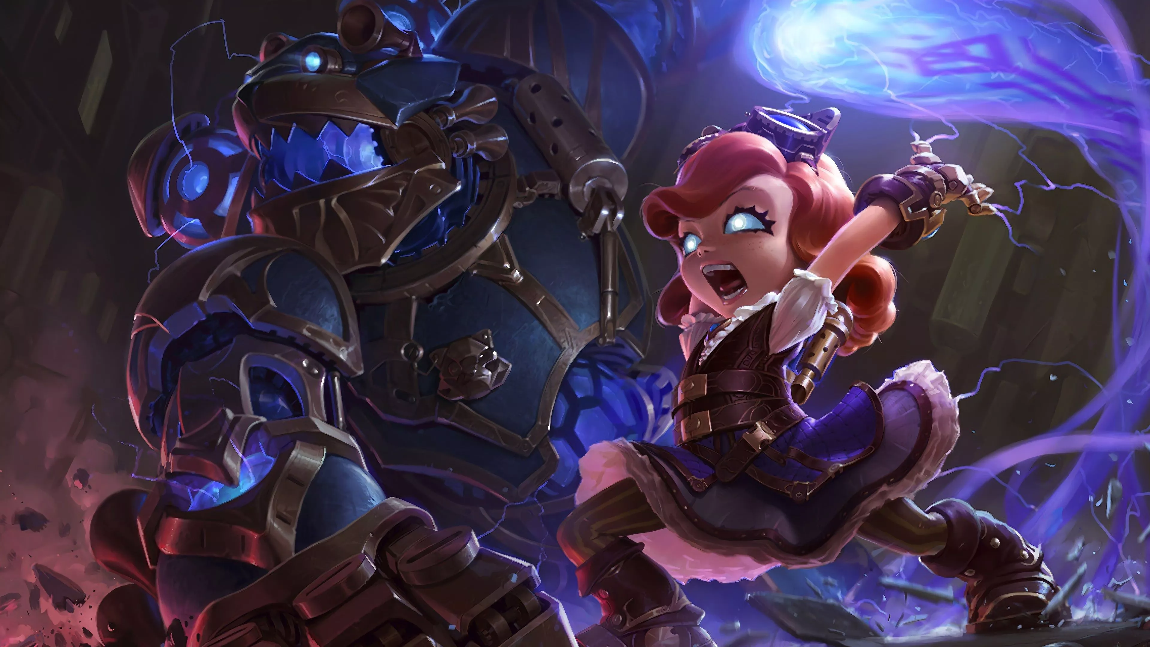 Hextech Annie Skin League of Legends 4K