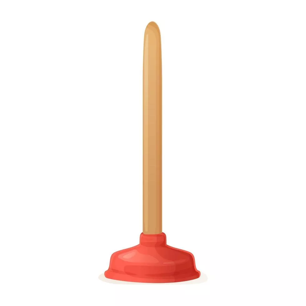 Toilet Plunger Vector Art, Icon
