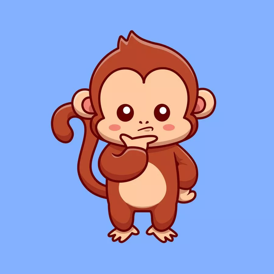 Download free Confused Baby Monkey