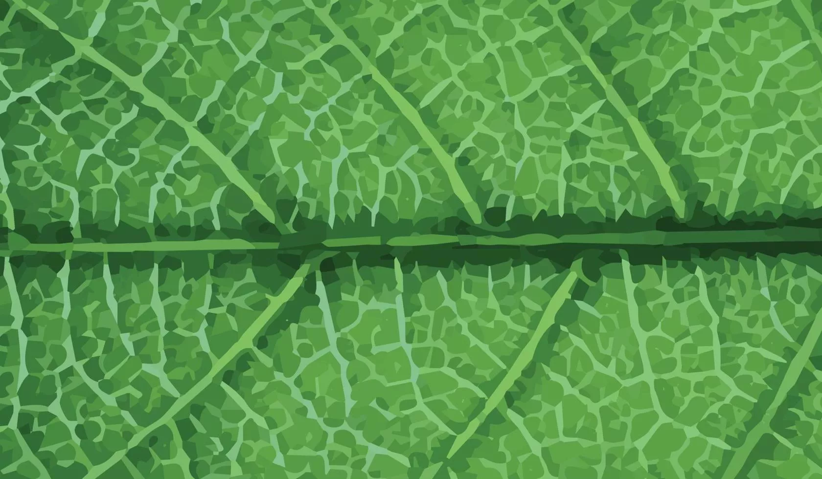 Close up leaf texture detail vector