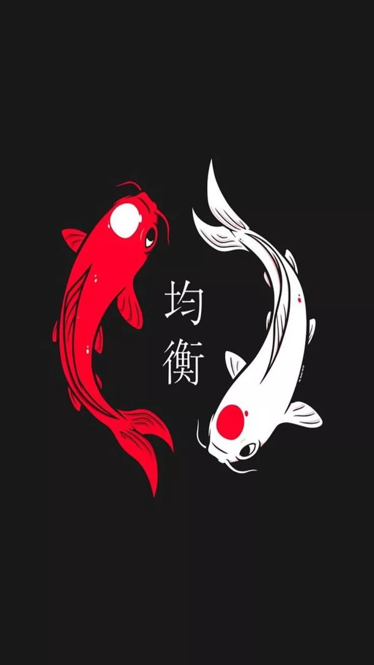 fish, japanese, HD phone wallpaper