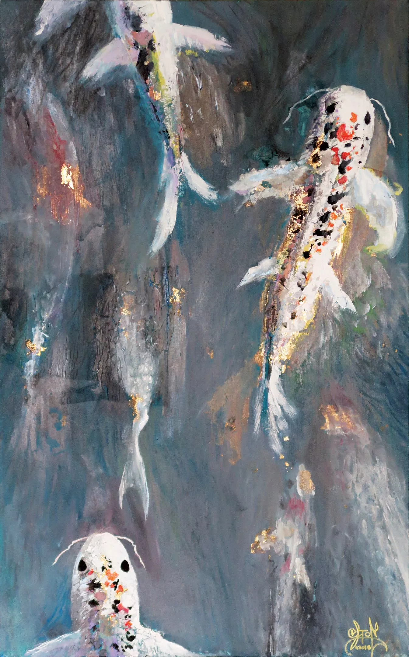 Koi Fish and Japan Wallpaper Art Pack 2